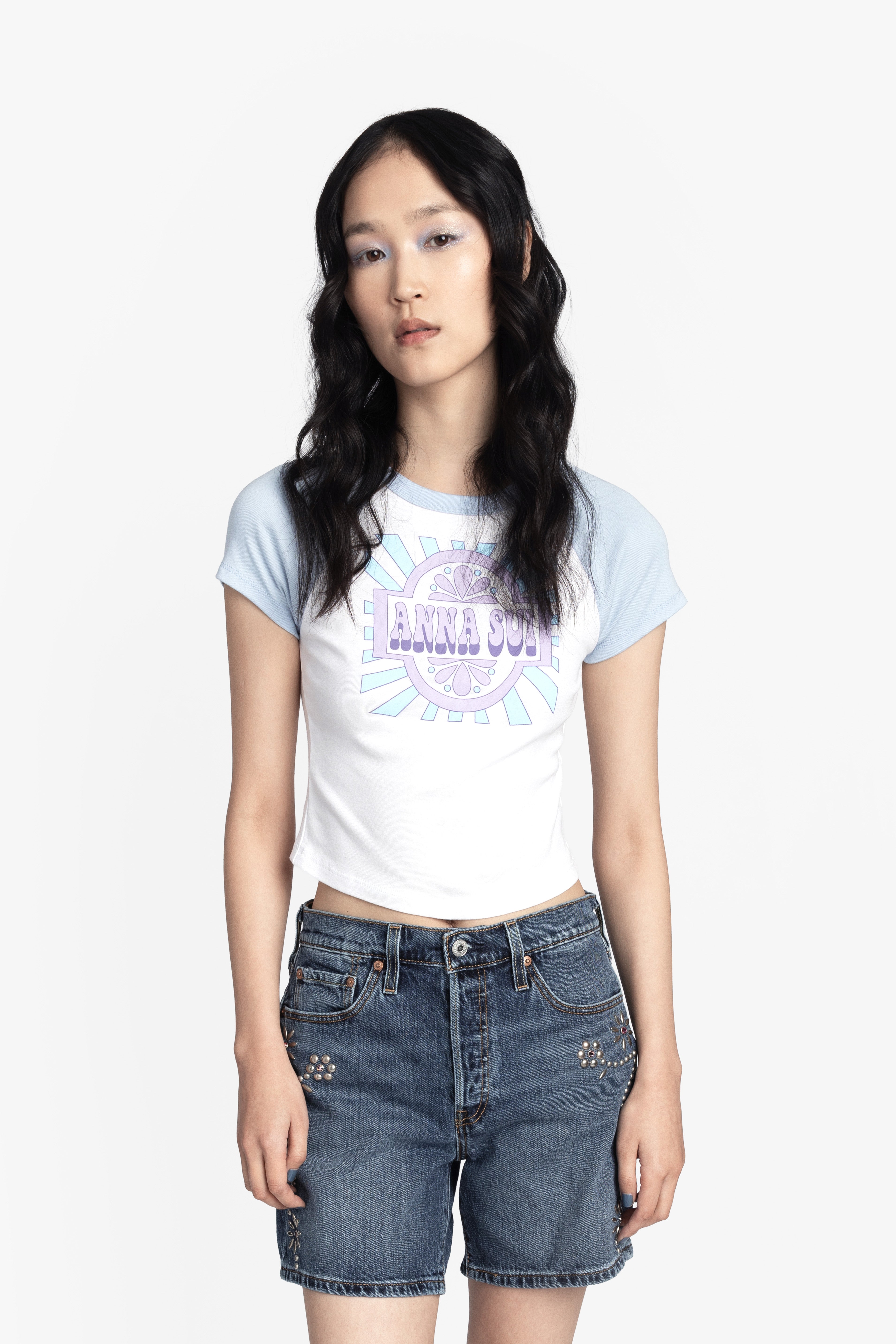 Anna Sui Spring ’26 Invitation Baby Tee - Anna Sui US
