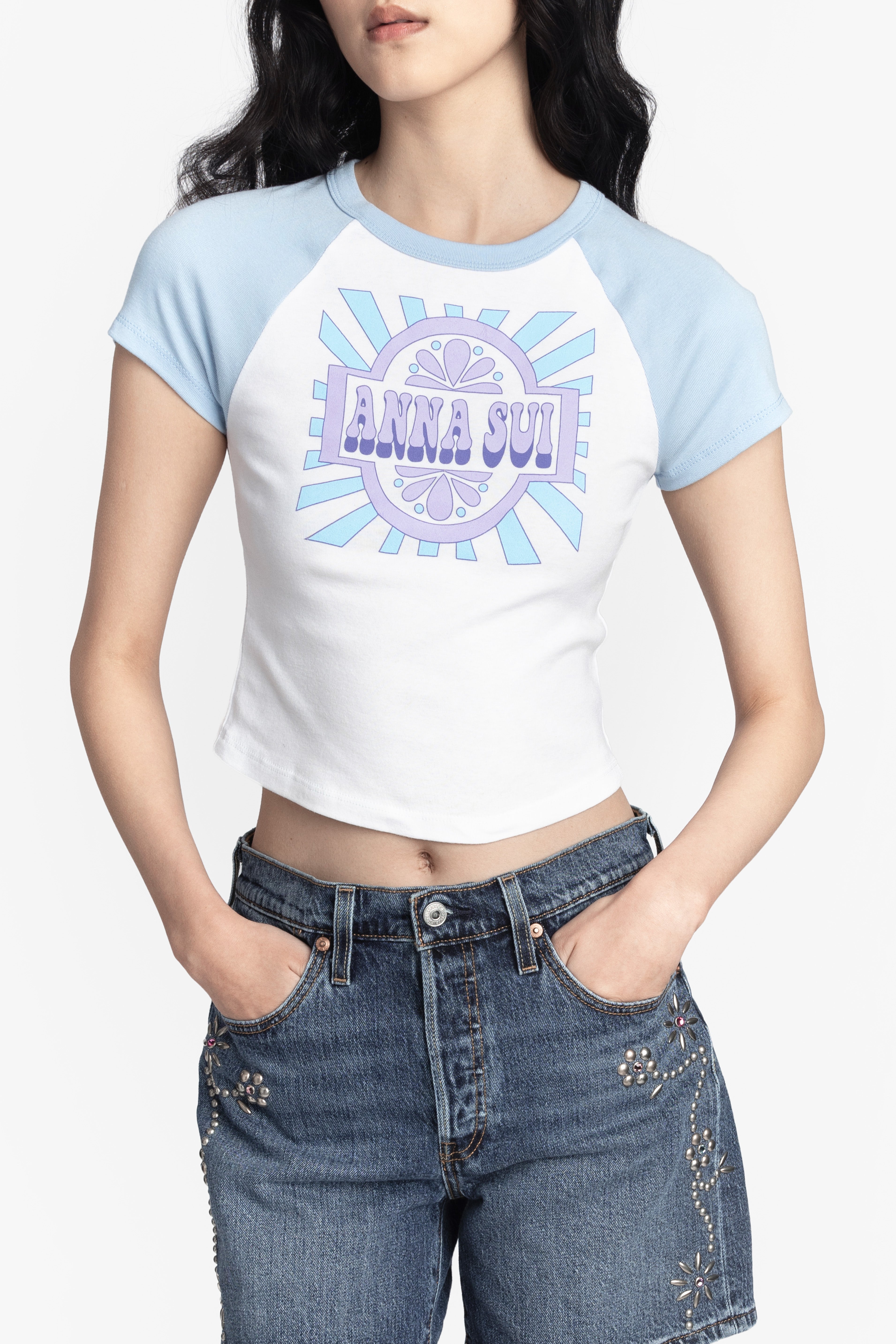 Anna Sui Spring ’26 Invitation Baby Tee - Anna Sui US