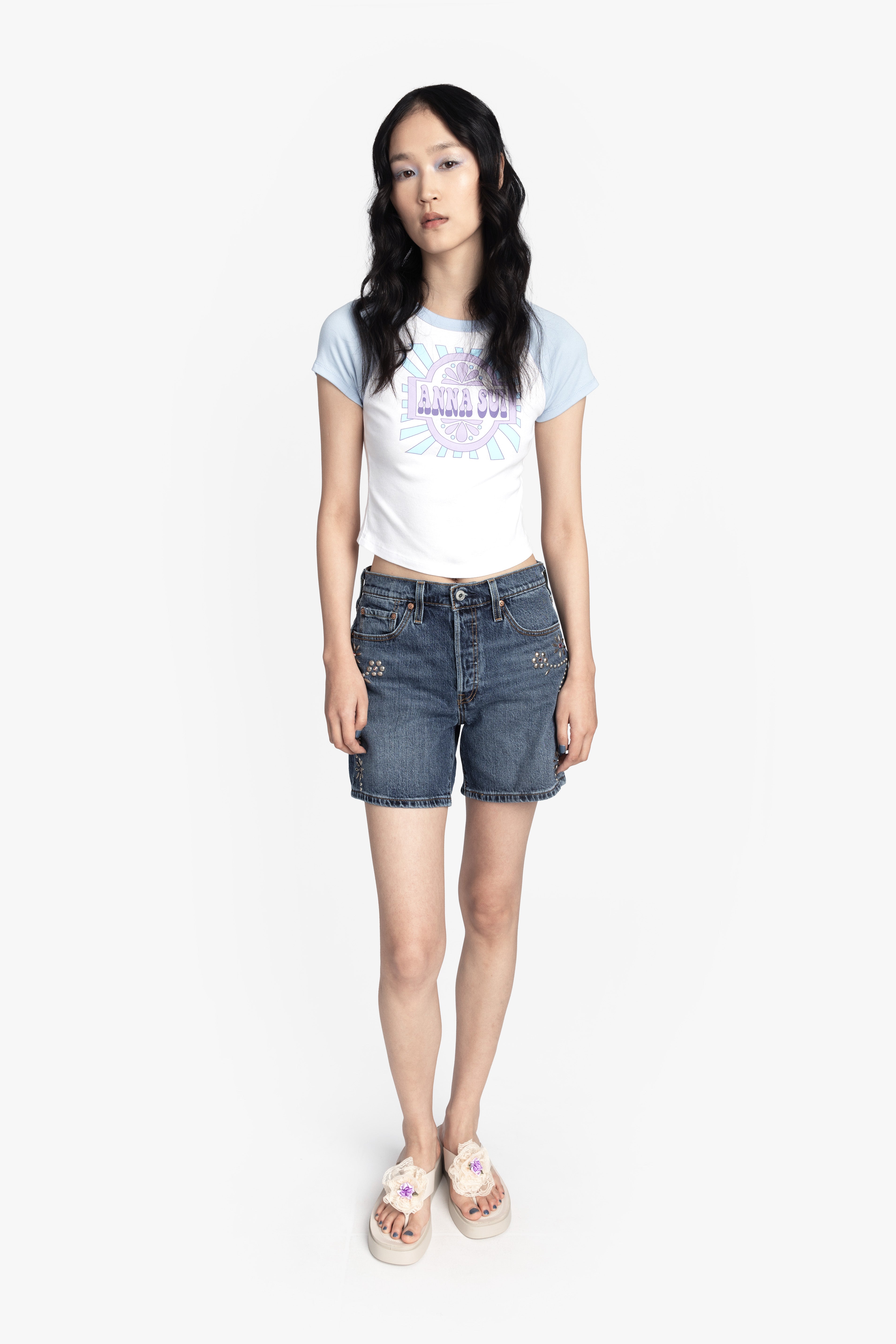 Anna Sui Spring ’26 Invitation Baby Tee - Anna Sui US