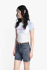 Anna Sui Spring ’26 Invitation Baby Tee - Anna Sui US