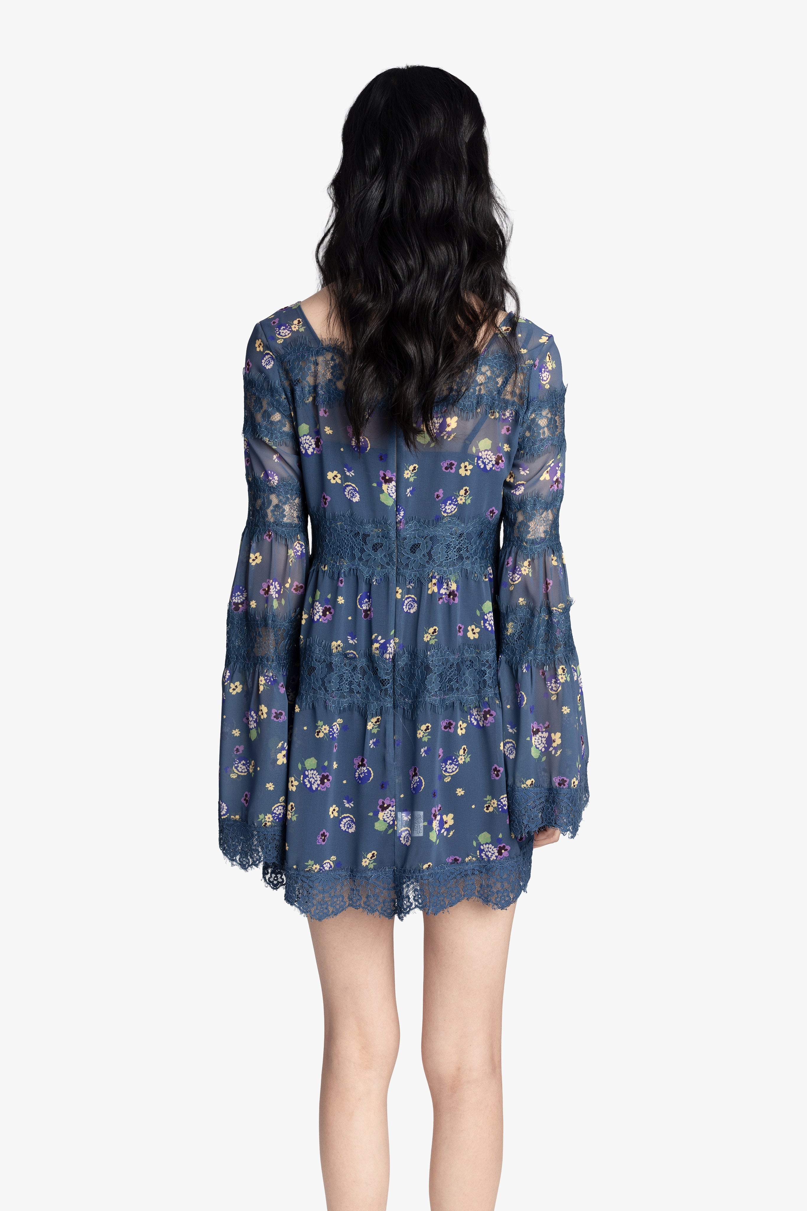 Night Blooming Chiffon Dress - Anna Sui US