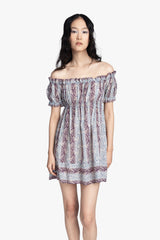 Ombre Ribbons Cotton Dress - Anna Sui Discount