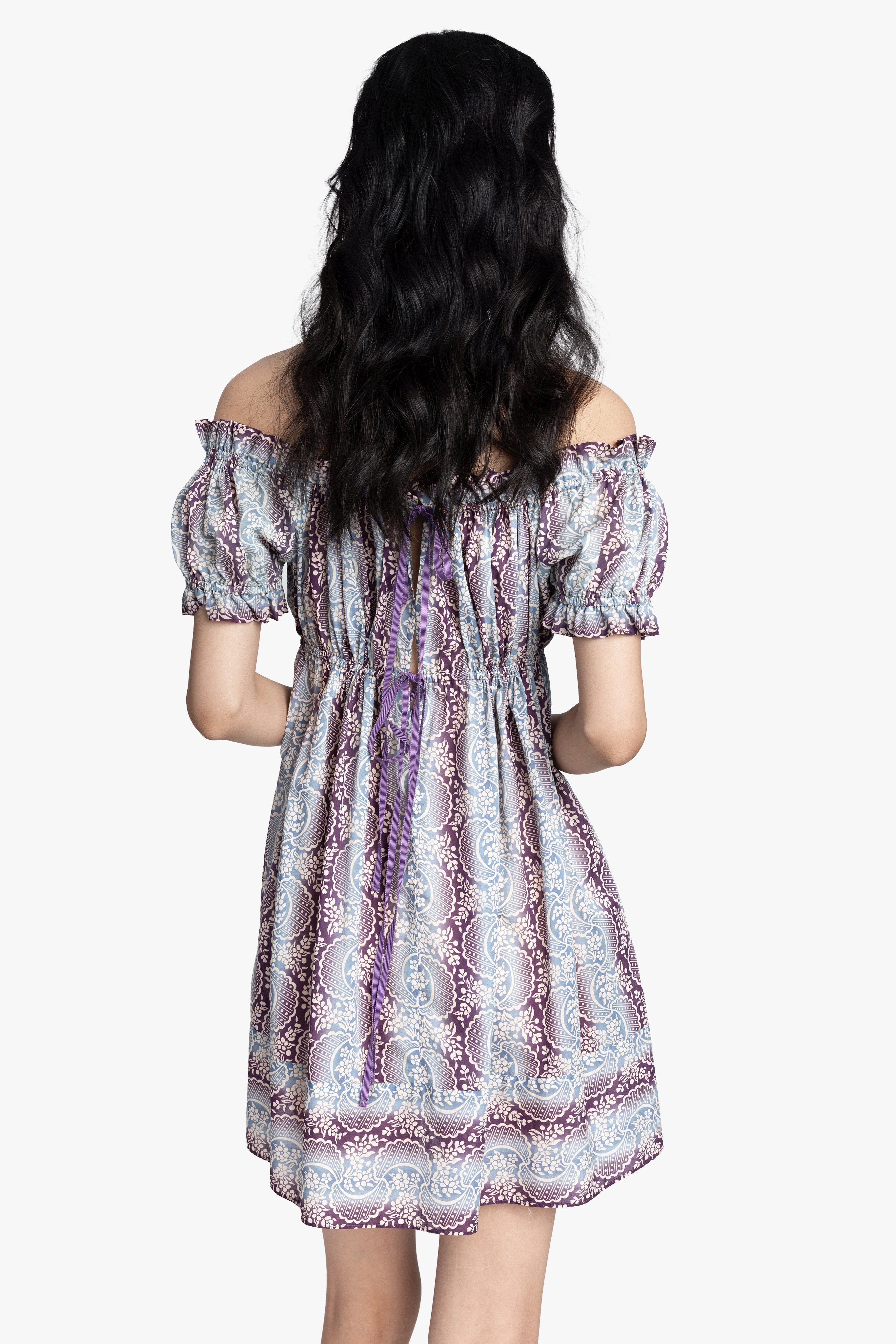 Ombre Ribbons Cotton Dress - Anna Sui Discount
