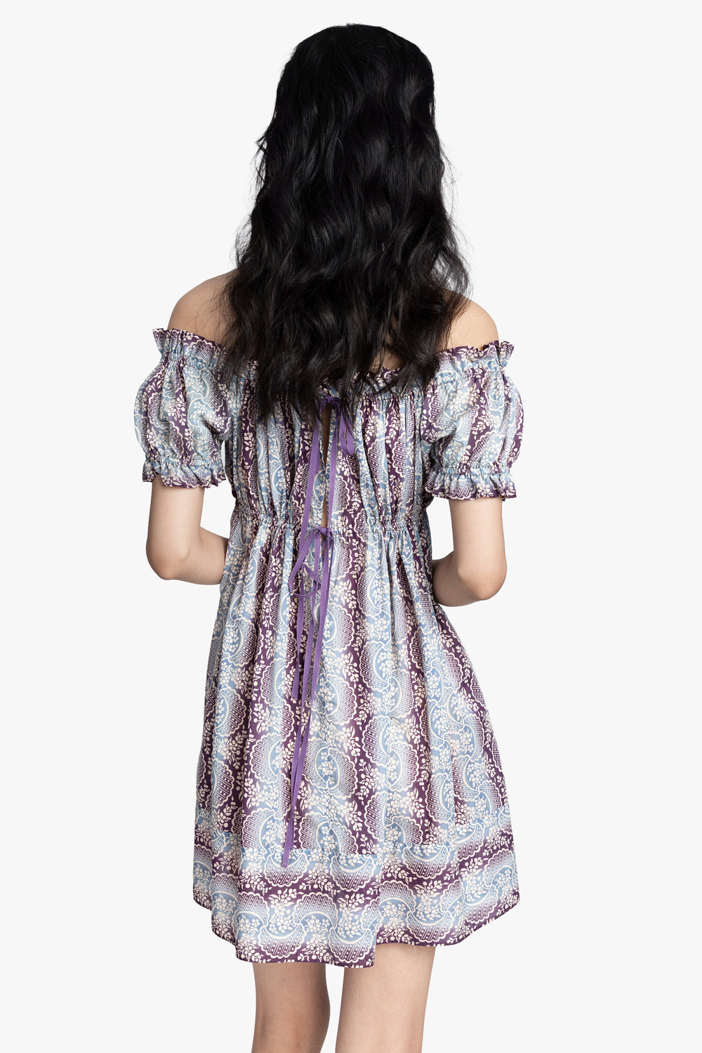 Ombre Ribbons Cotton Dress - Anna Sui Discount