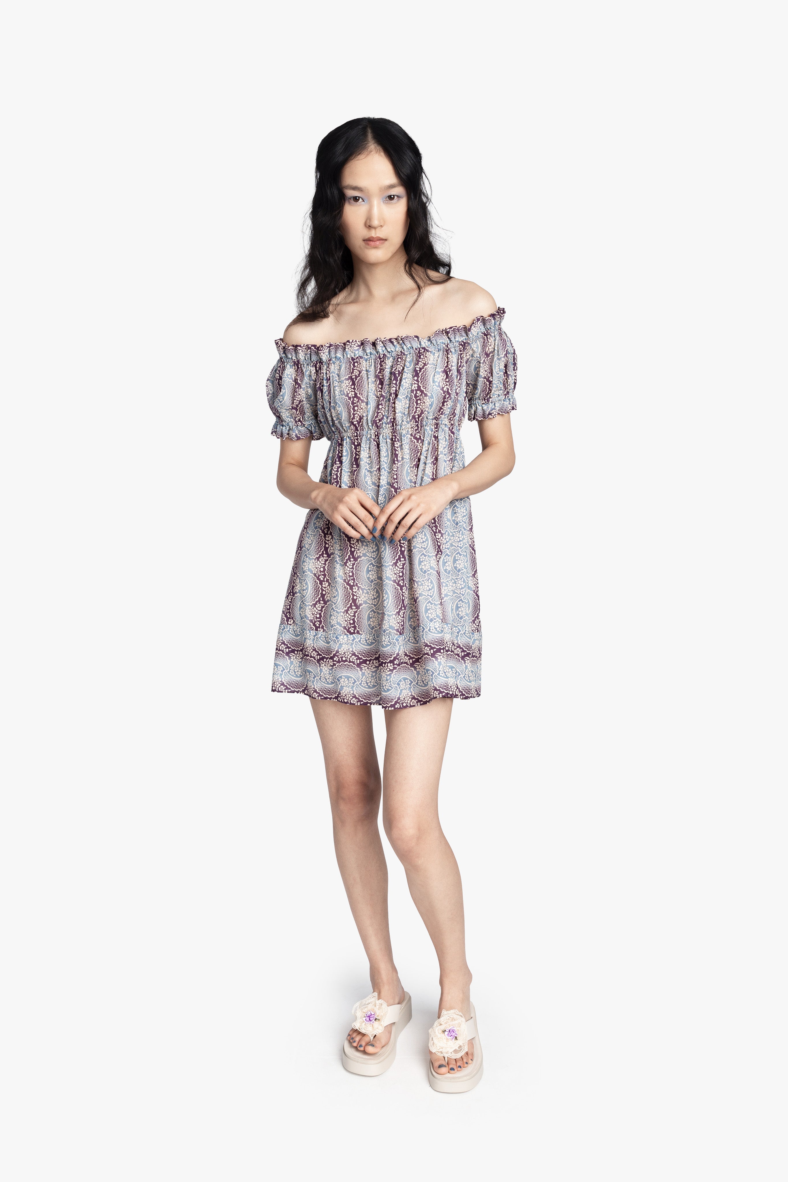 Ombre Ribbons Cotton Dress - Anna Sui Discount