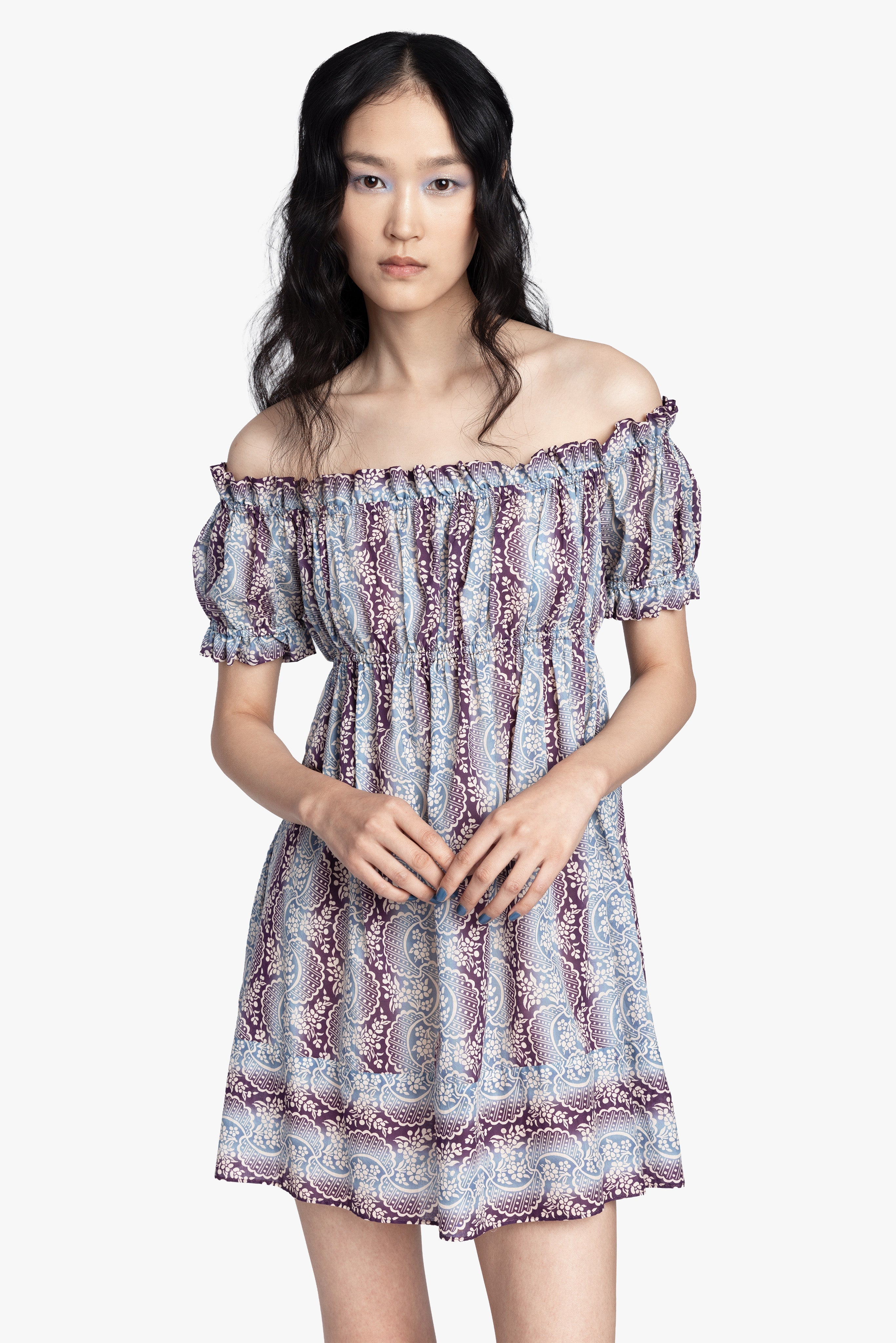 Ombre Ribbons Cotton Dress - Anna Sui Discount