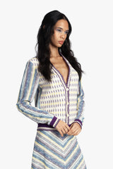 Serape Knit Cardigan - Anna Sui Online