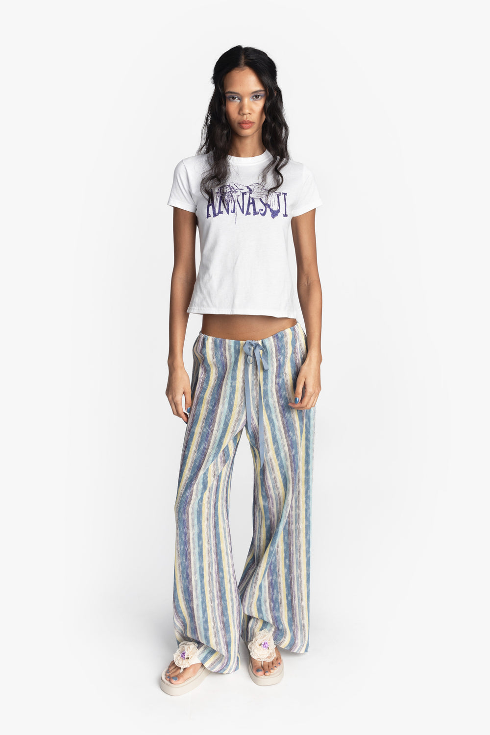 Serape Knit Pants - Anna Sui Sale