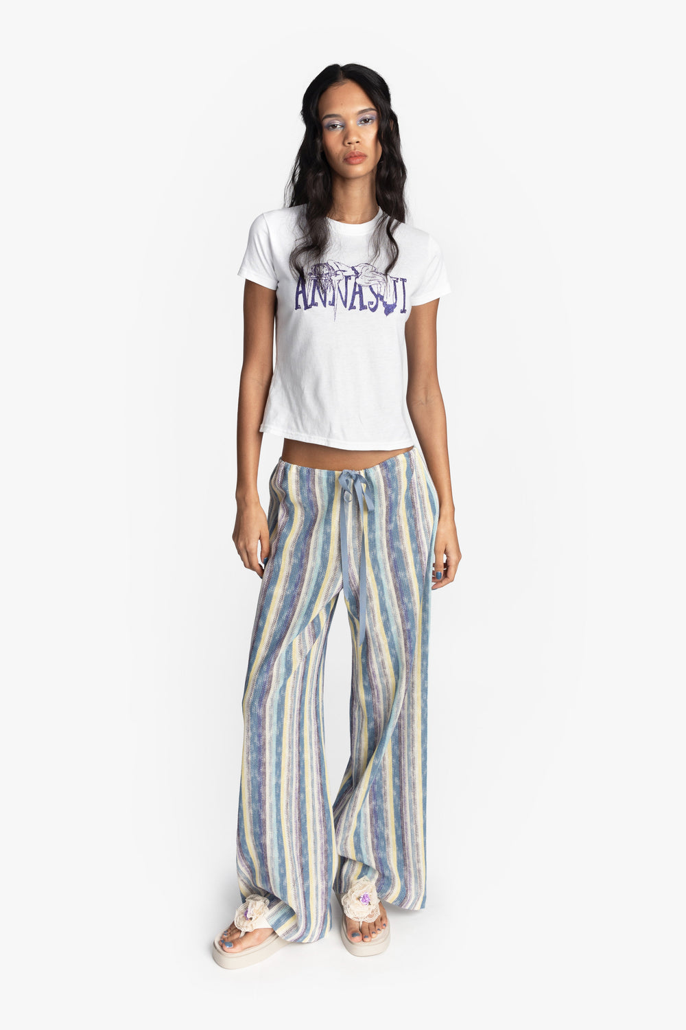 Serape Knit Pants - Anna Sui Sale