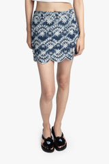 Sonora Denim Mini Skirt - Anna Sui Sale