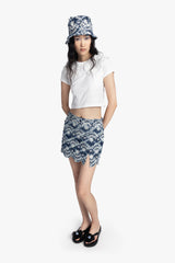 Sonora Denim Mini Skirt - Anna Sui Sale