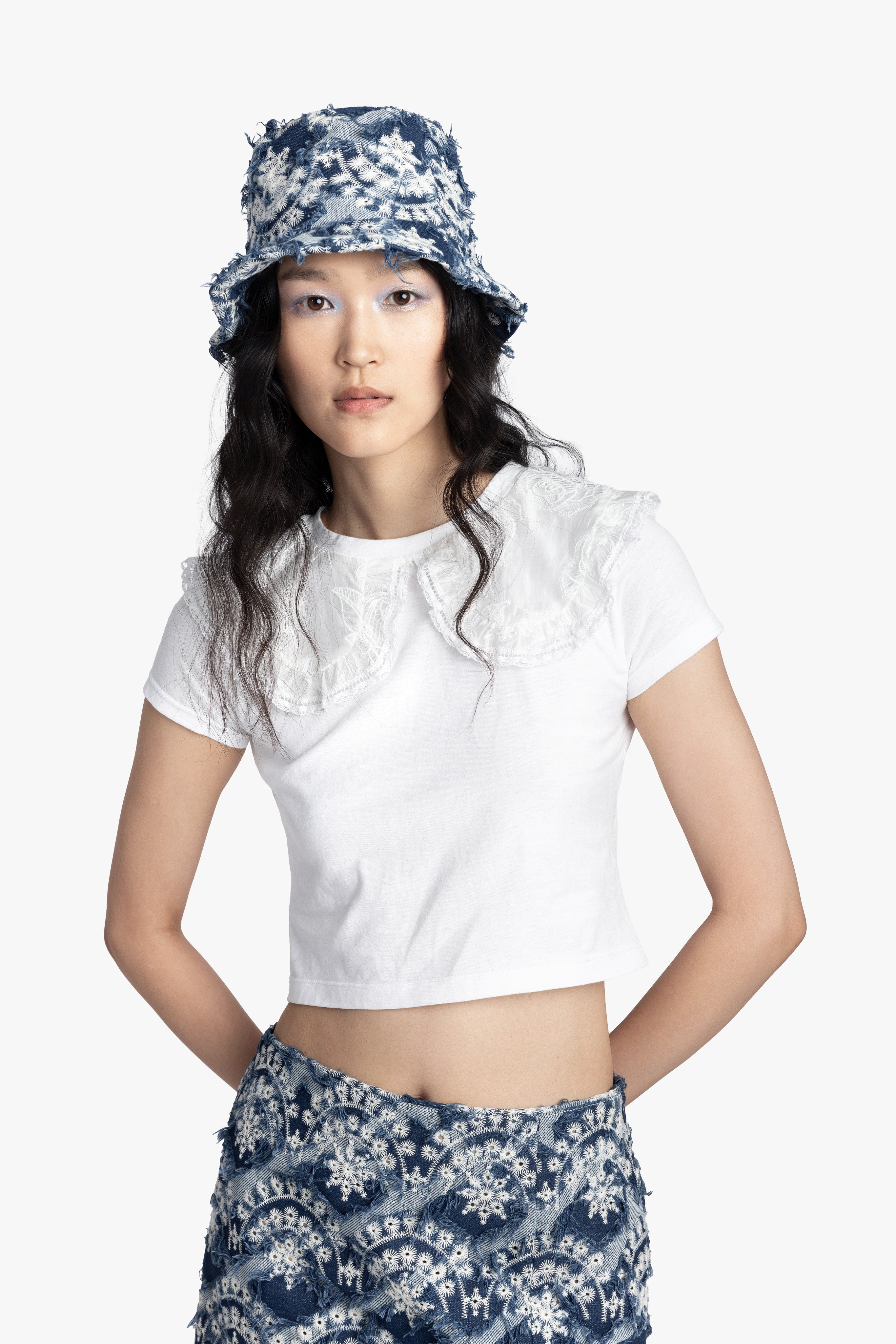 Sonora Denim Bucket Hat - Anna Sui US
