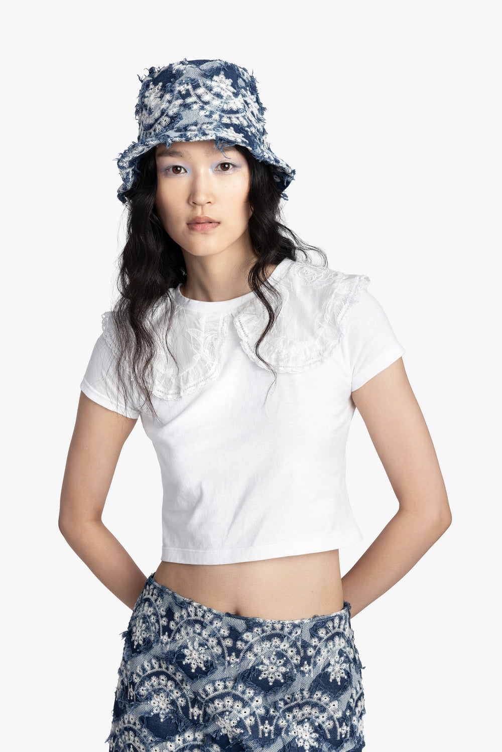 Sonora Denim Bucket Hat - Anna Sui US
