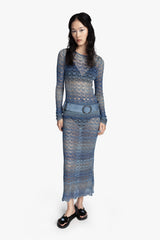 Suede Belt - Denim - Anna Sui Discount