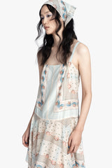Heritage Scarf Print Dress - Anna Sui Discount