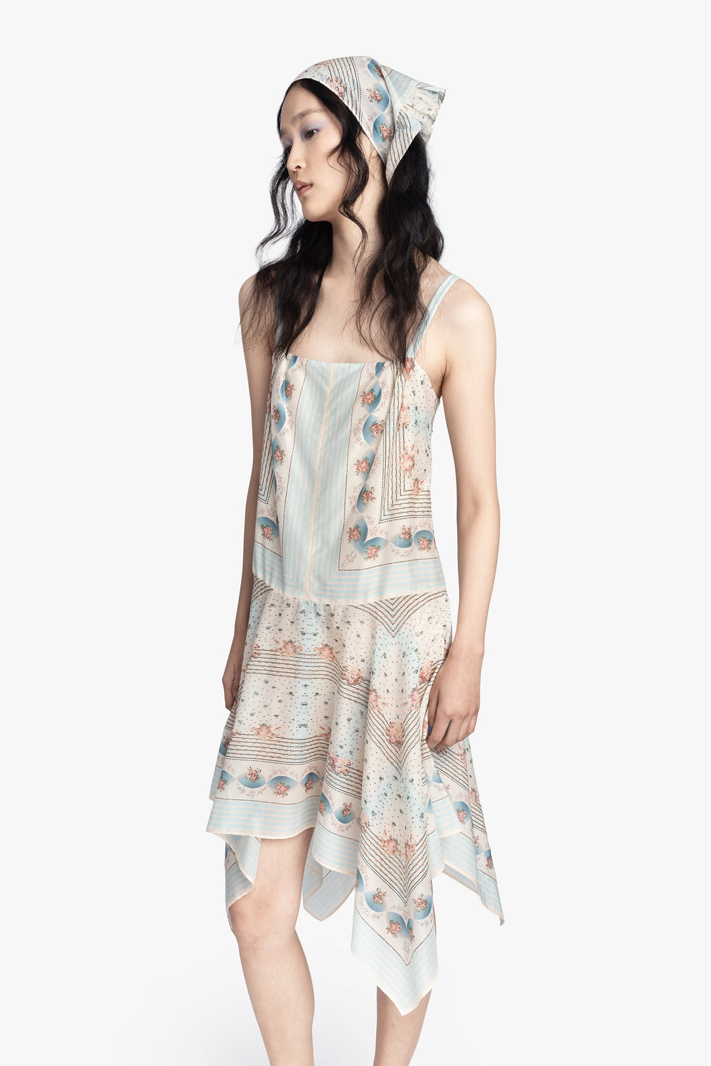 Heritage Scarf Print Dress - Anna Sui Discount