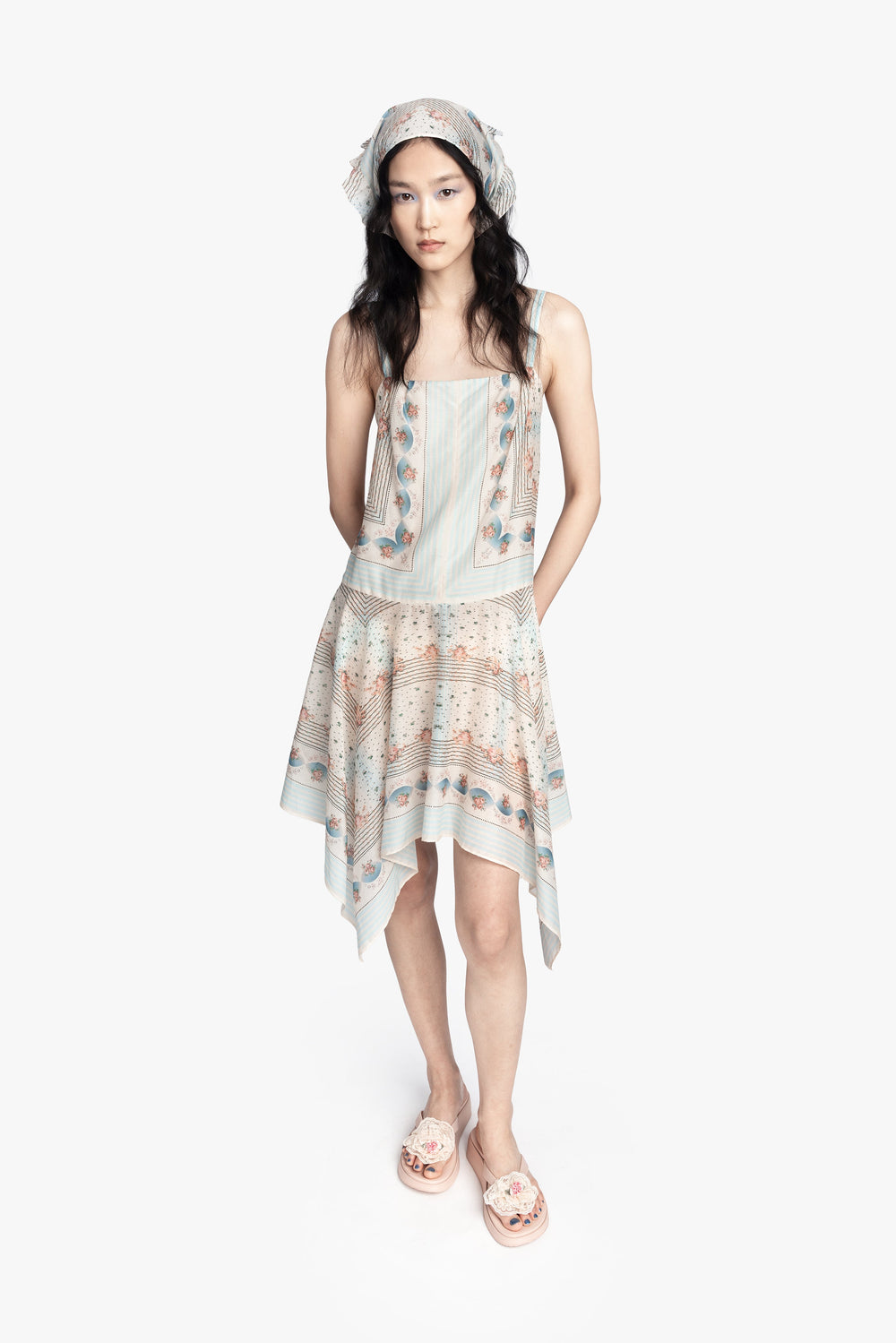 Heritage Scarf Print Dress - Anna Sui Discount