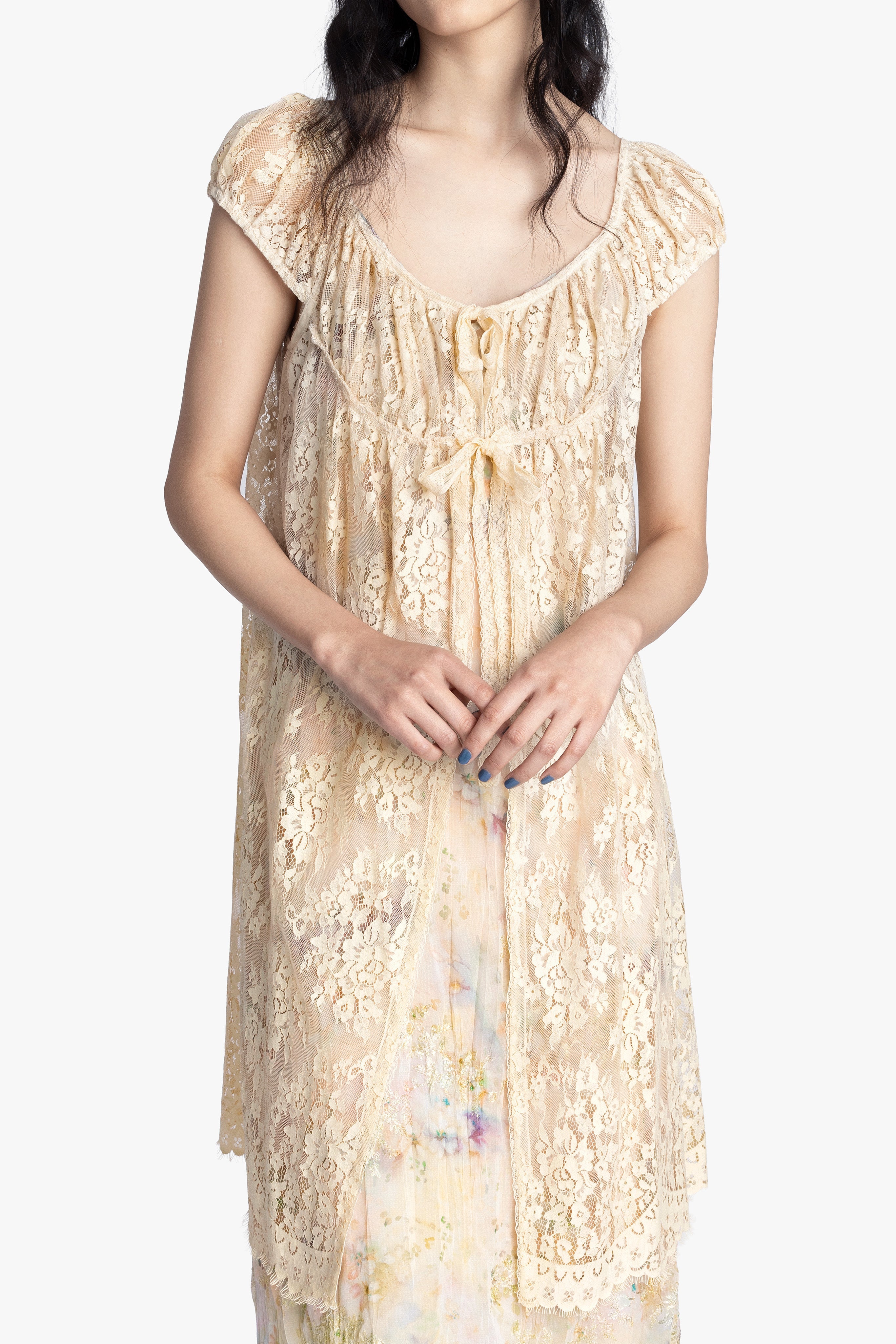 Victorian Lace Peignoir - Anna Sui Online
