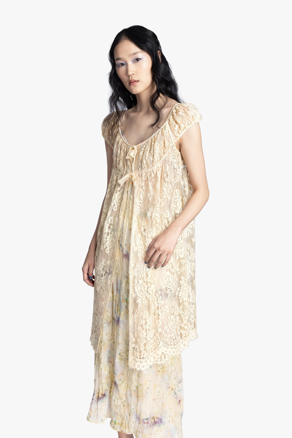 Victorian Lace Peignoir - Anna Sui Online