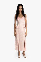 Damask Rose Brocade Slip Dress - Anna Sui US