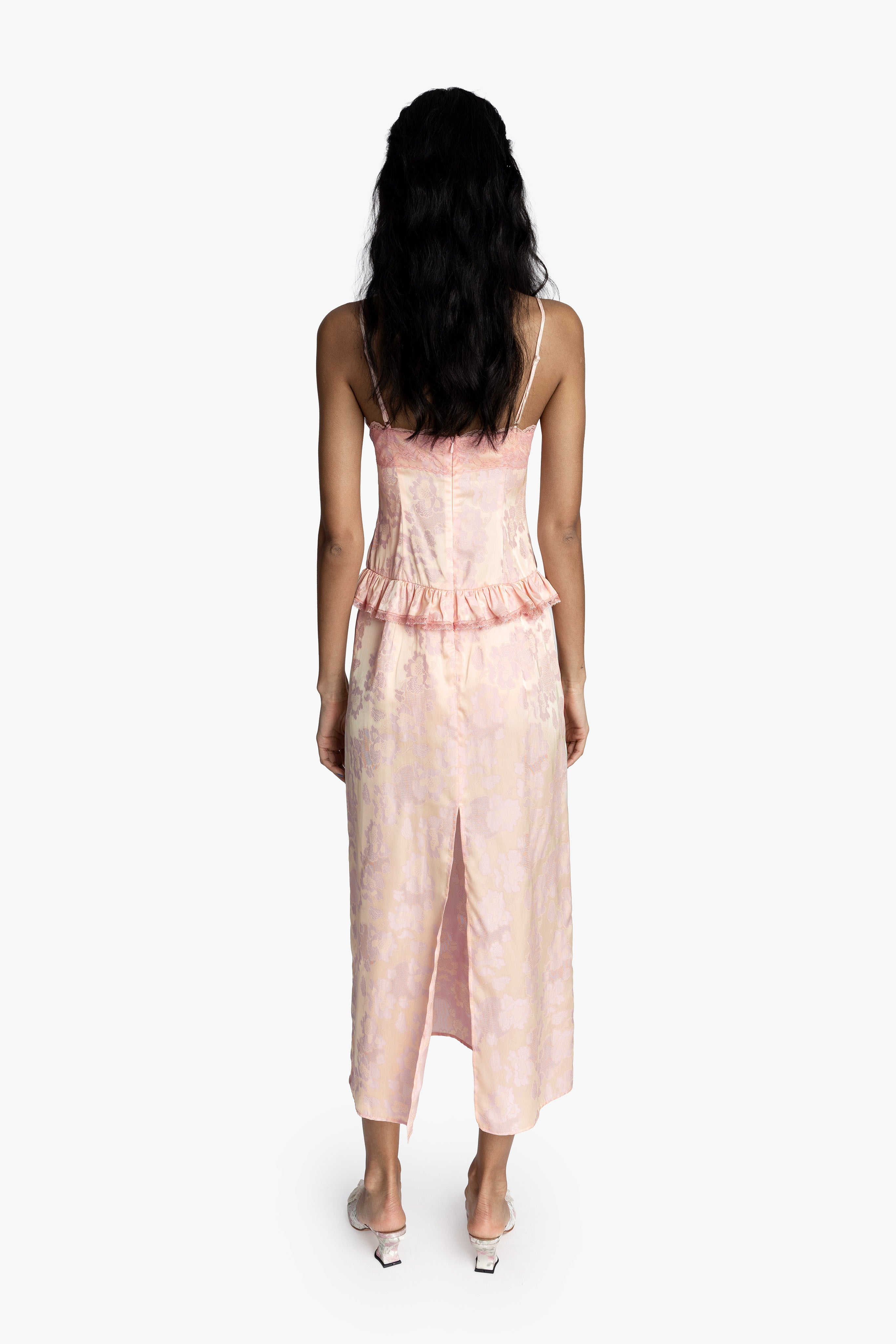 Damask Rose Brocade Slip Dress - Anna Sui US