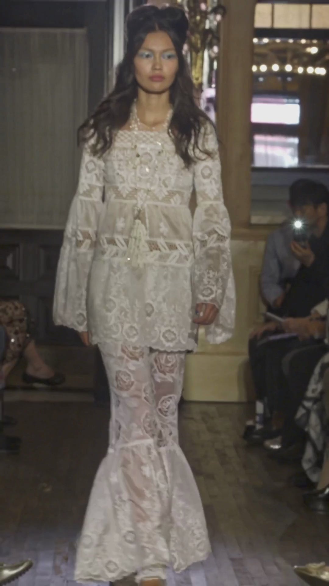 Cottage Rose Lace Pants - Anna Sui US