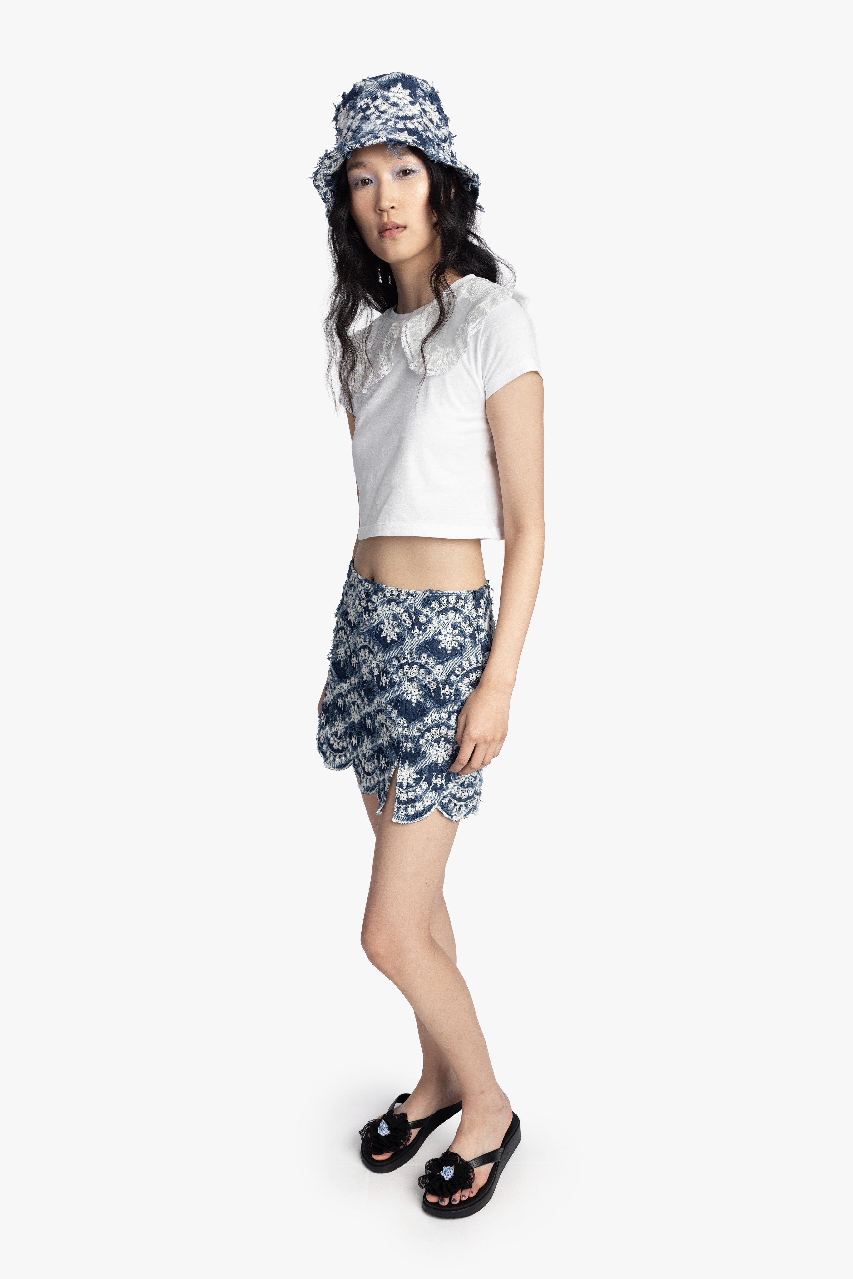 Collared Tee - Anna Sui Outlet