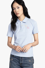 Patch Polo Tee - Anna Sui Online