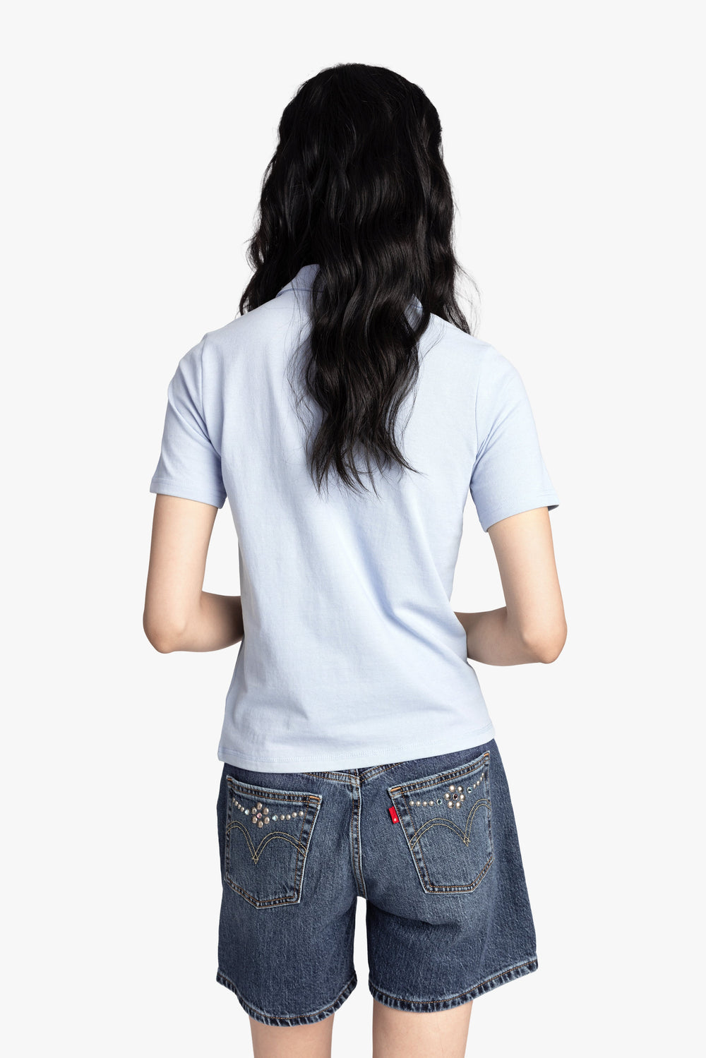 Patch Polo Tee - Anna Sui Online