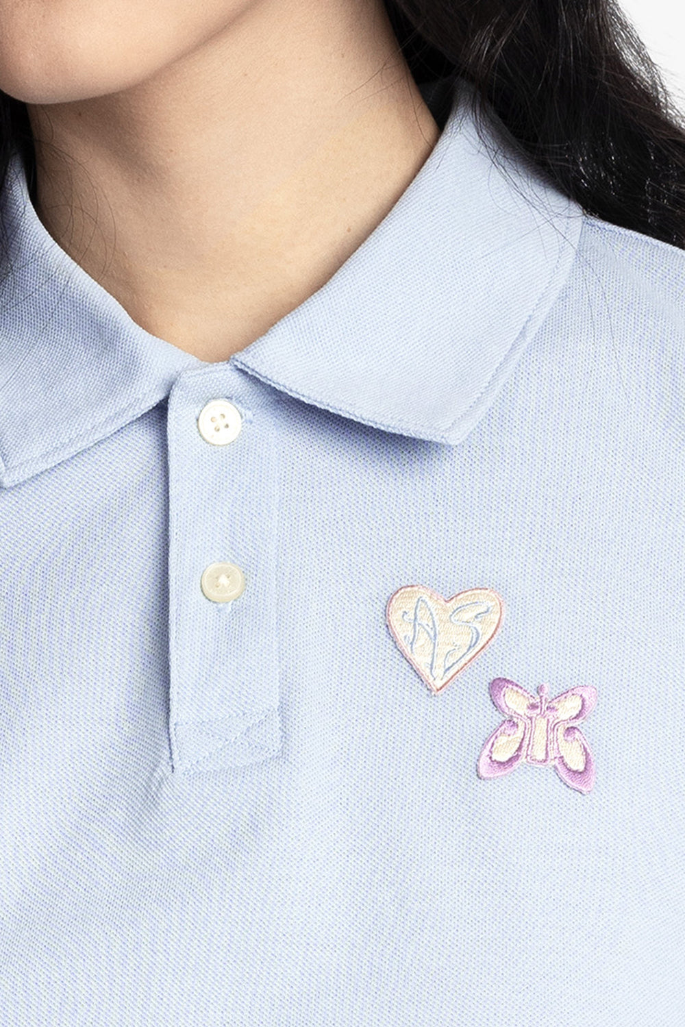 Patch Polo Tee - Anna Sui Online