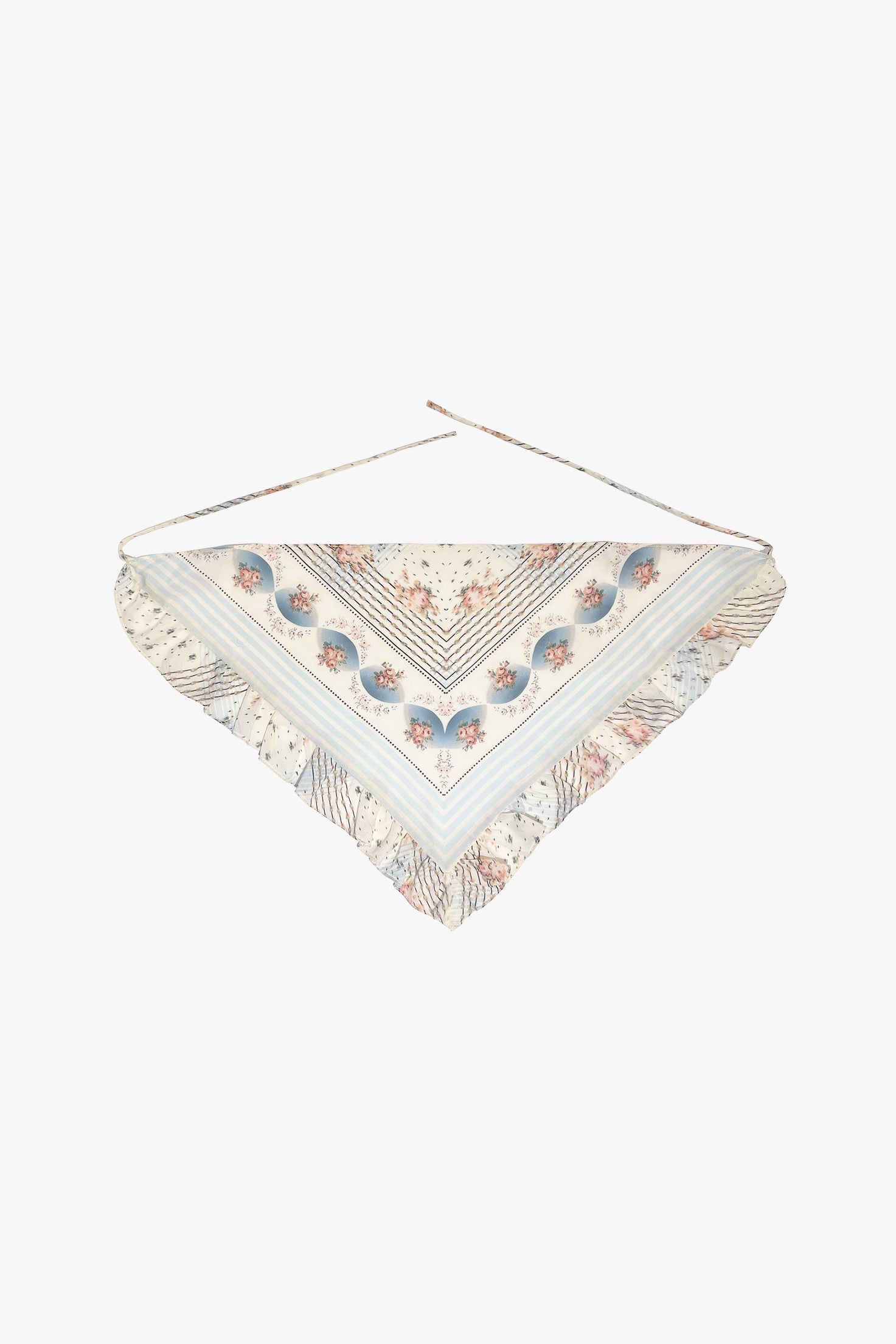 Heritage Scarf Print Chiffon Bandana - Anna Sui Online