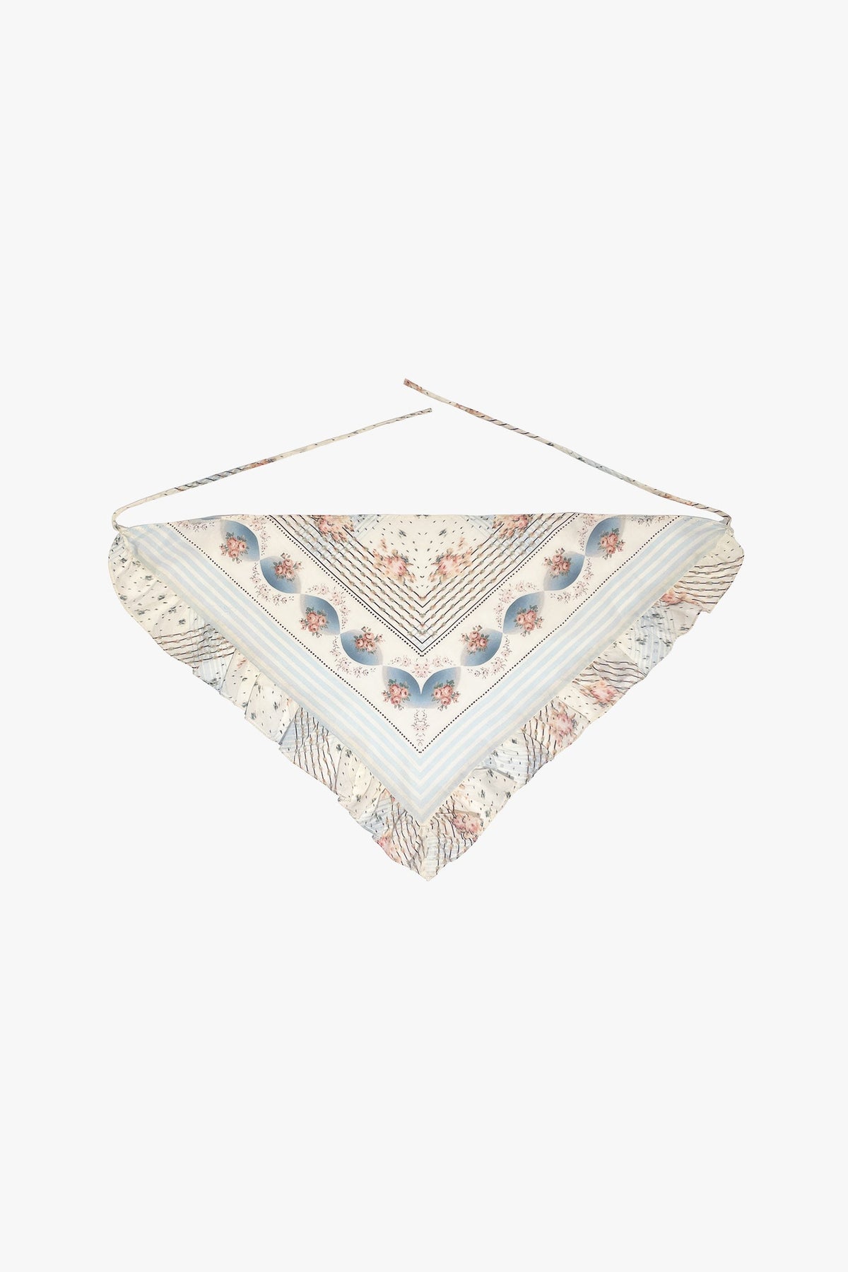 Heritage Scarf Print Chiffon Bandana - Anna Sui Online