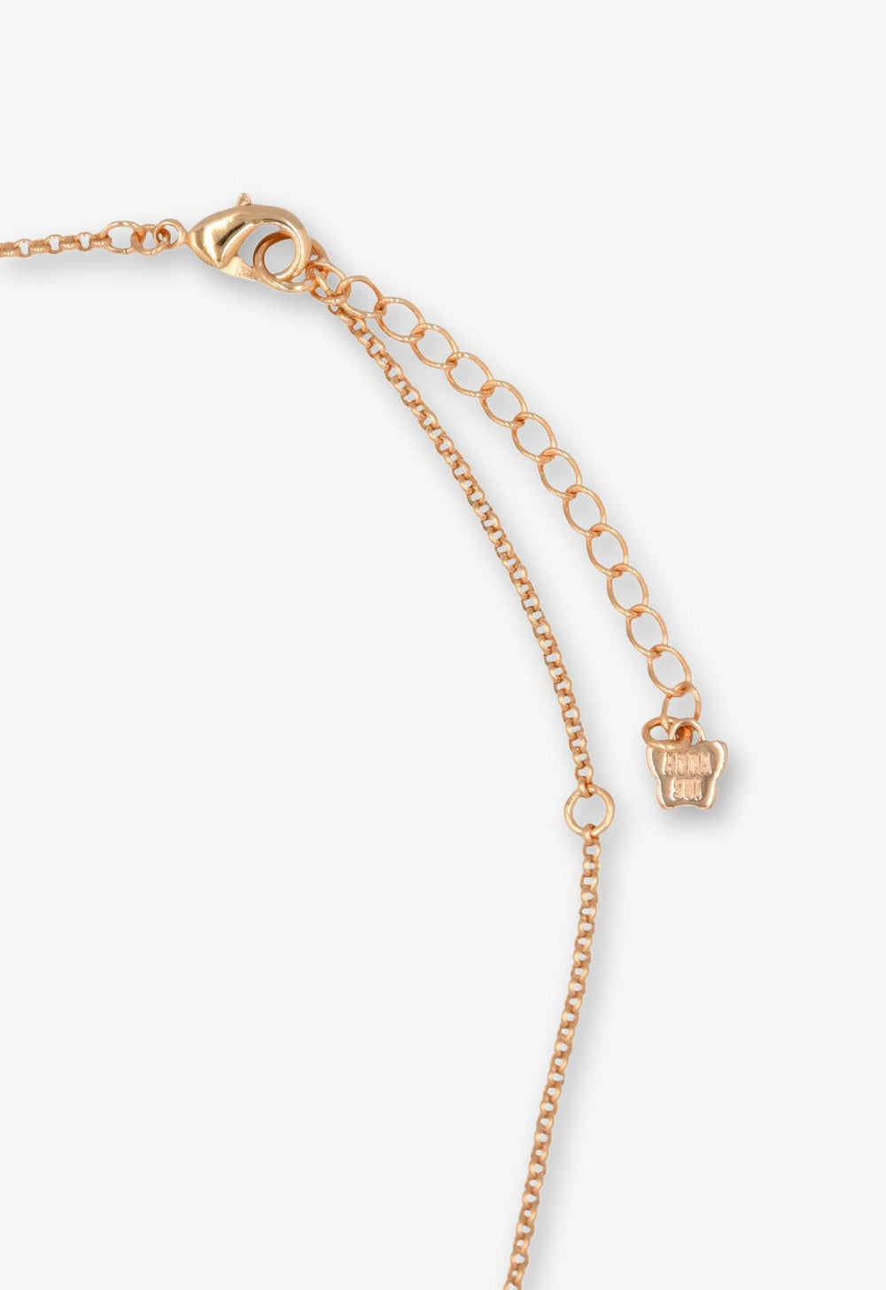 Blossom Bunny Charm Necklace - Gold - Anna Sui Online
