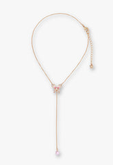 Crystal Bloom Butterfly Necklace - Anna Sui Sale