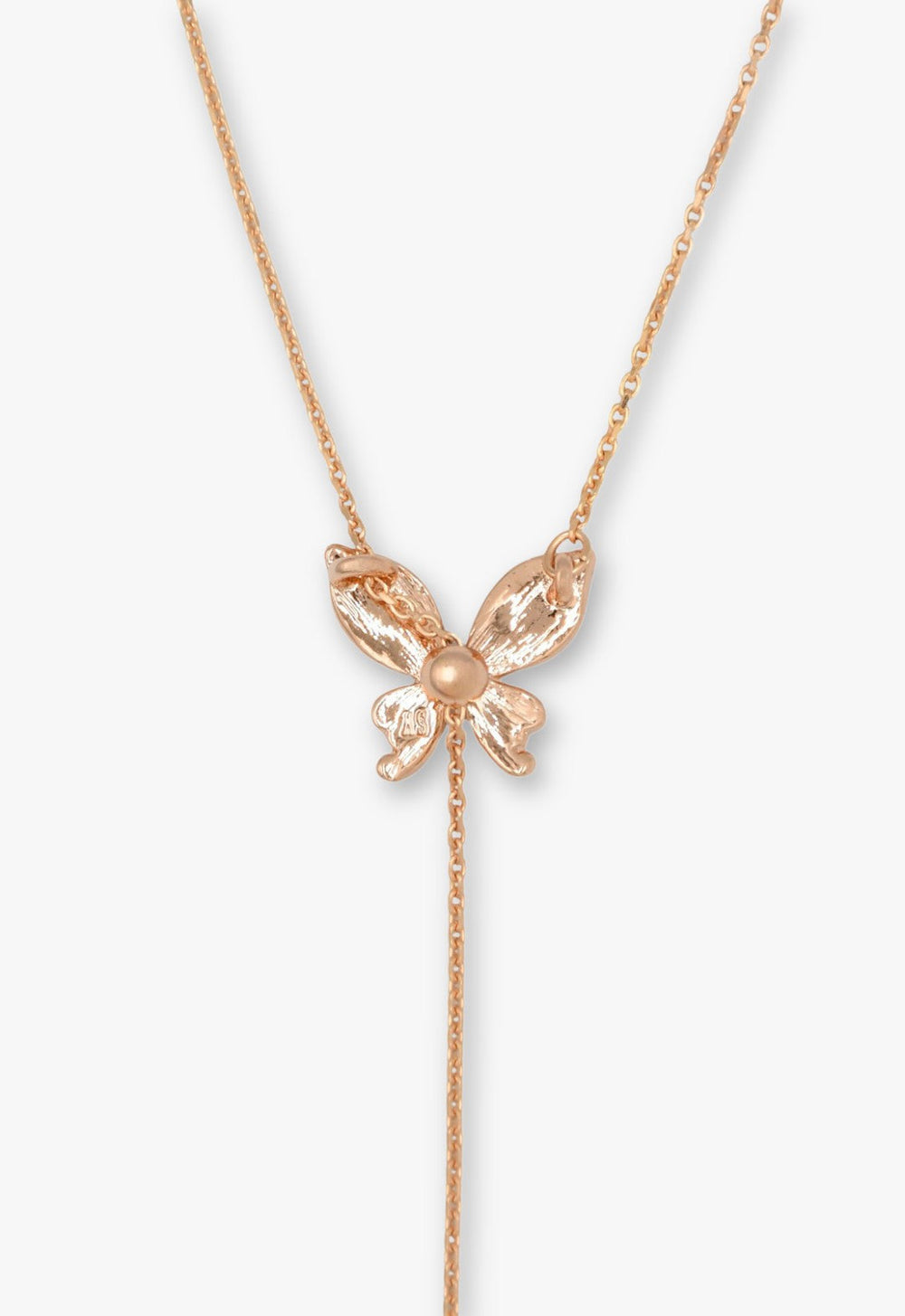 Crystal Bloom Butterfly Necklace - Anna Sui Sale