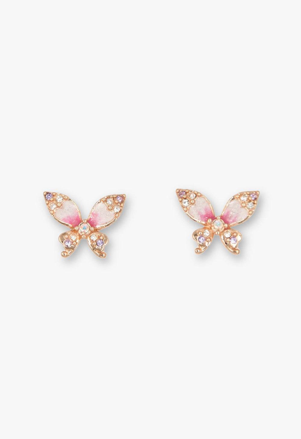 Crystal Bloom Butterfly Earrings - Anna Sui Discount