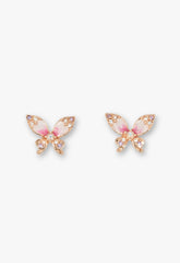 Crystal Bloom Butterfly Earrings - Anna Sui Discount