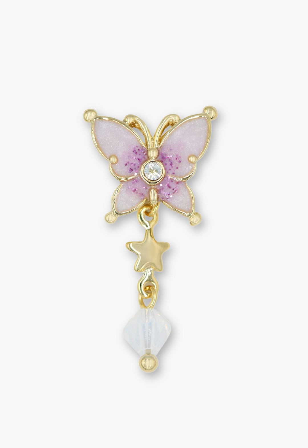 Twilight Butterfly Drop Earrings - Gold - Anna Sui Sale