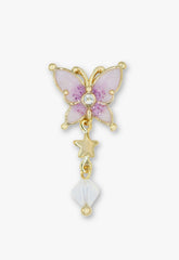Twilight Butterfly Drop Earrings - Gold - Anna Sui Sale