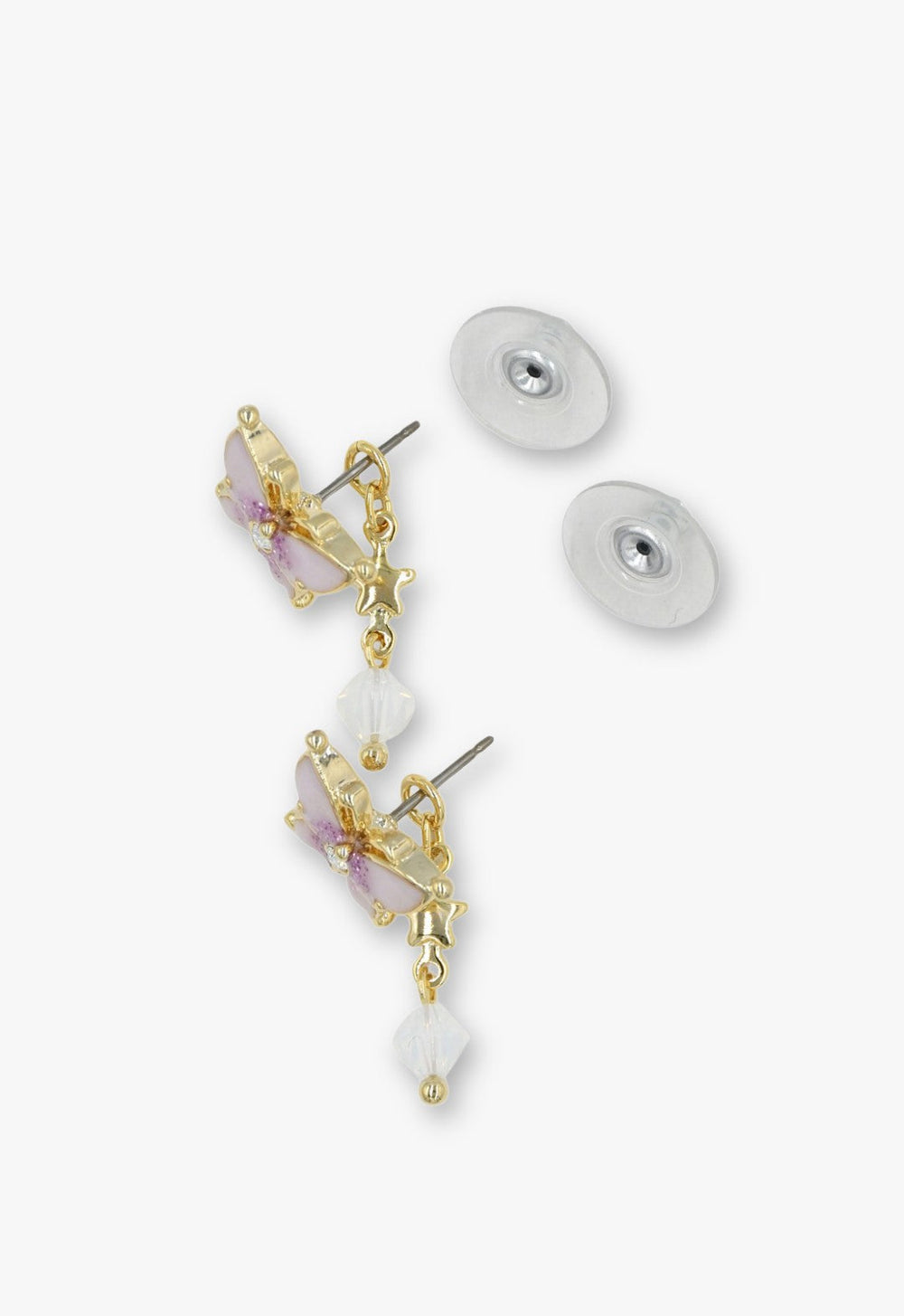 Twilight Butterfly Drop Earrings - Gold - Anna Sui Sale