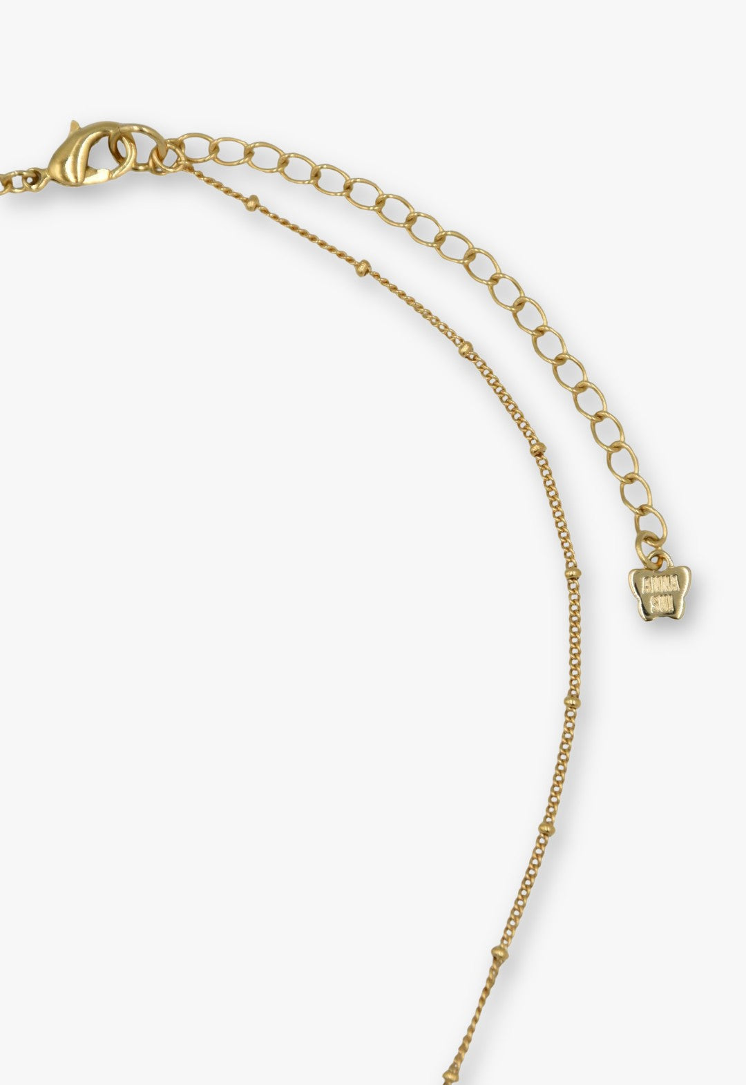 Calico Kitty Necklace - Gold - Anna Sui Discount