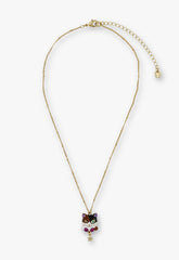 Wink & Wish Calico Cat Necklace - Anna Sui Sale