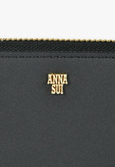 The Aria Wallet - Black - Anna Sui US
