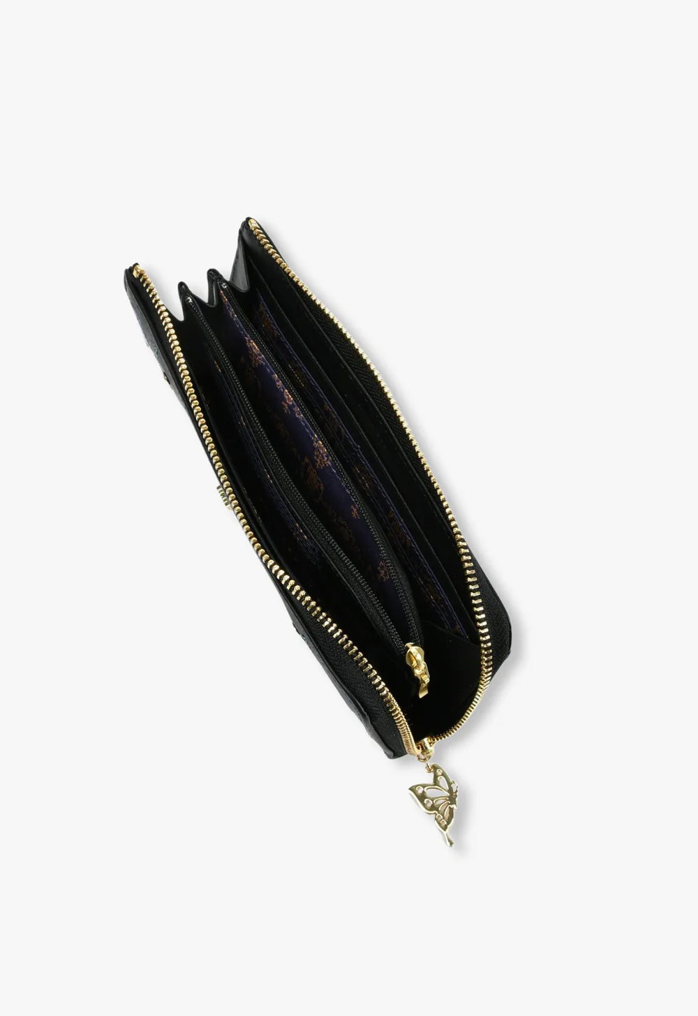 The Aria Wallet - Black - Anna Sui US