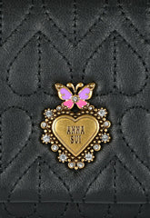 The Amour Wallet -Black - Anna Sui Online