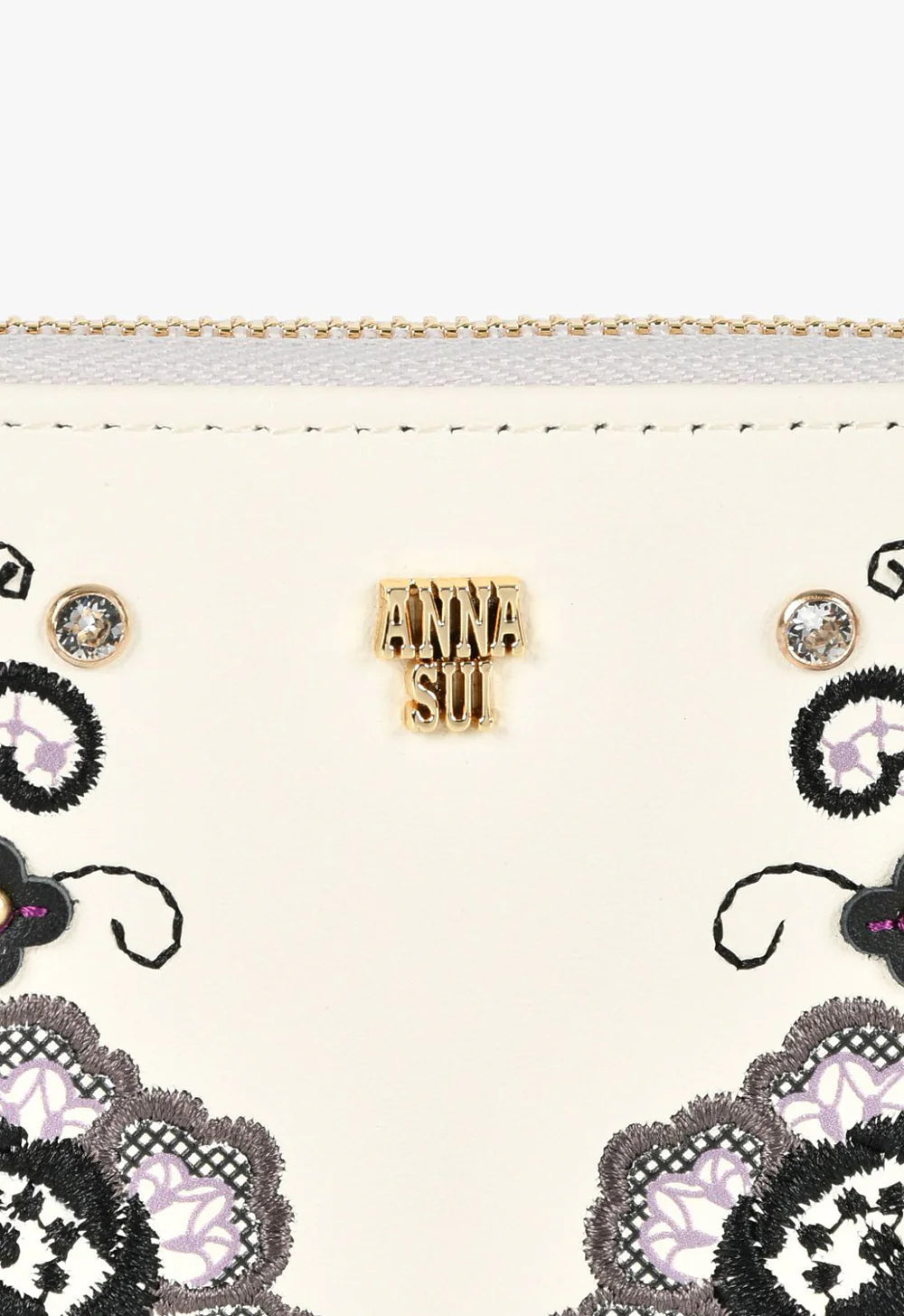 The Cadenza Wallet - Ivory - Anna Sui Outlet