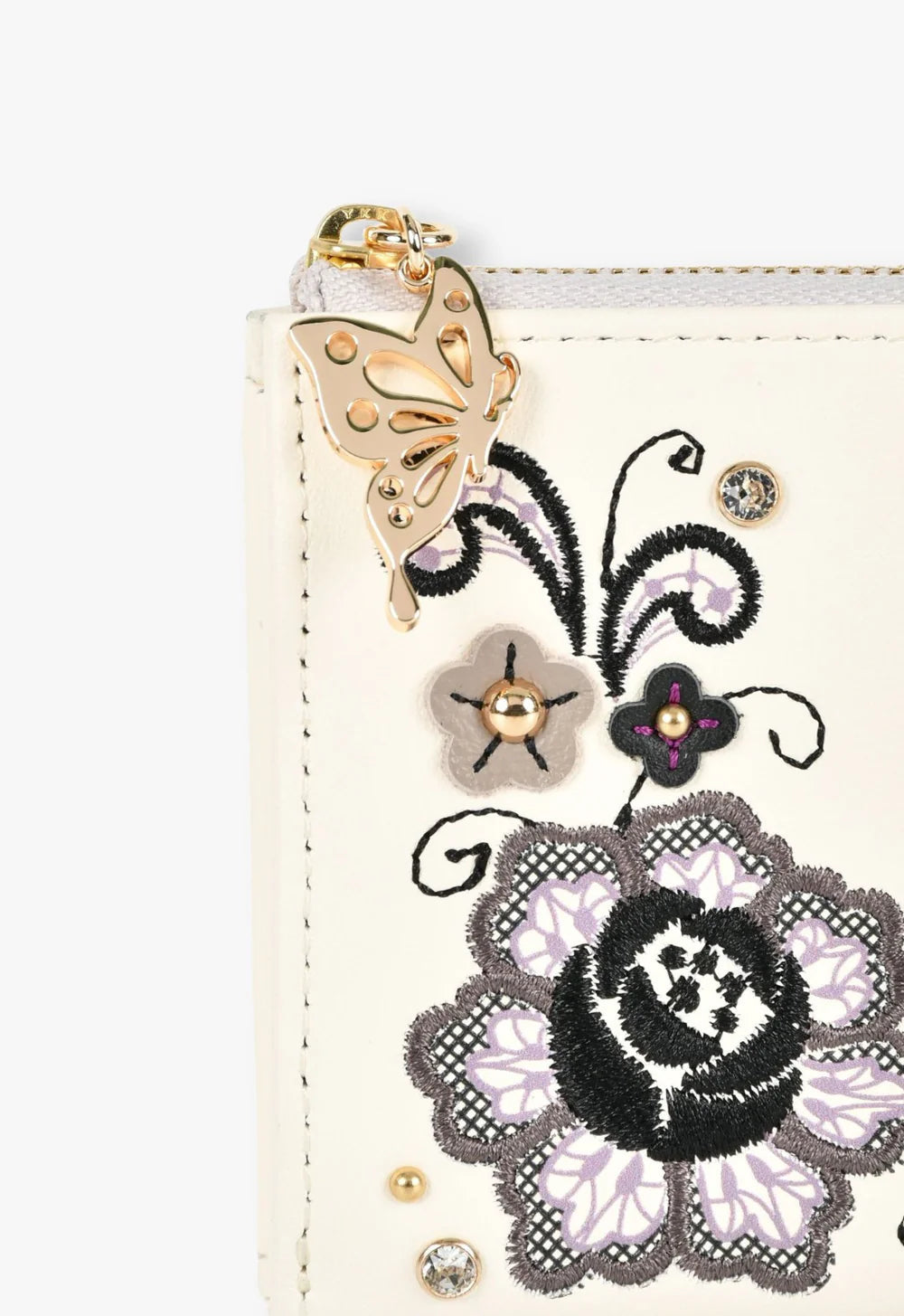 The Cadenza Wallet - Ivory - Anna Sui Outlet
