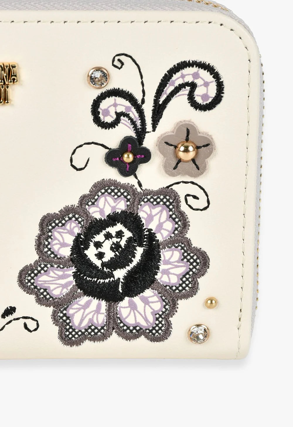 The Cadenza Wallet - Ivory - Anna Sui Outlet