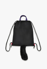 Black Cat Drawstring Bag - Anna Sui Discount