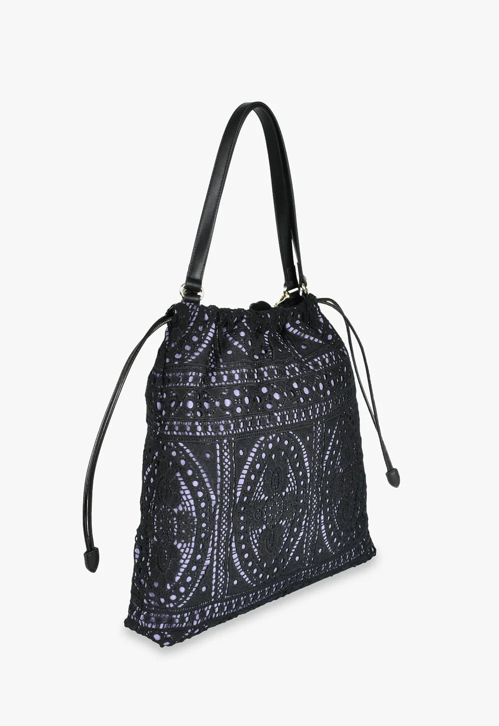 Violet Allure Lace Tote Bag - Anna Sui US
